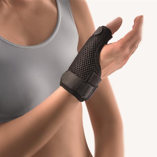 BORT SOFT Daumenschiene lang M -19cm schwarz