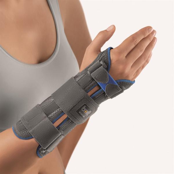 BORT Manustabil Handgelenkban -21cm GrL 25cm grau