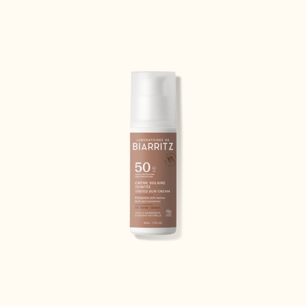 ALGA MARIS Sonnencreme Gesicht getönt LSF50 gold 50 ml