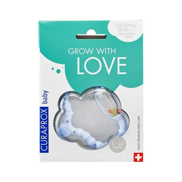 CURAPROX baby Beissring blau