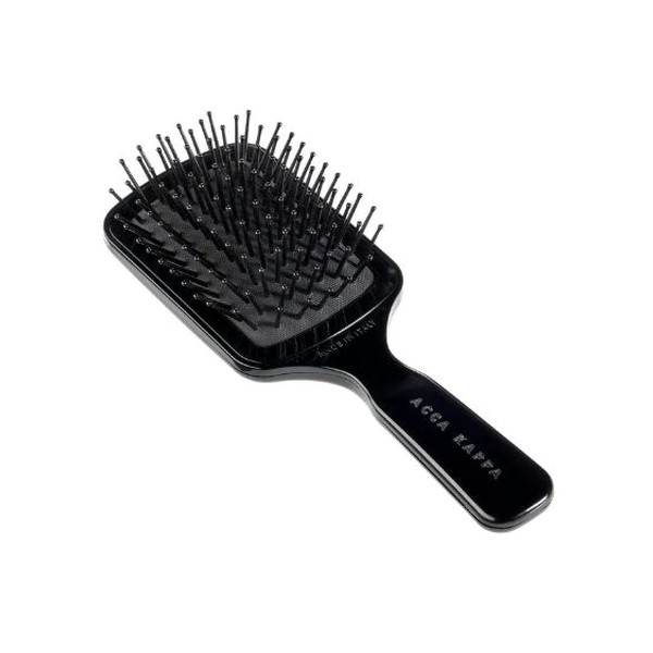 ACCA KAPPA Hair Brush Carbonium Silver Ion Mini Paddle