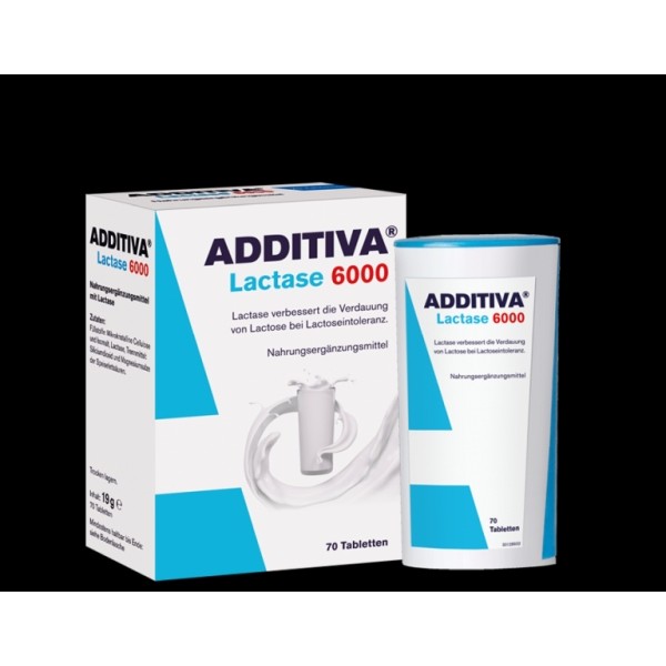 ADDITIVA Lactase 6000 Tabletten 70 Stk.