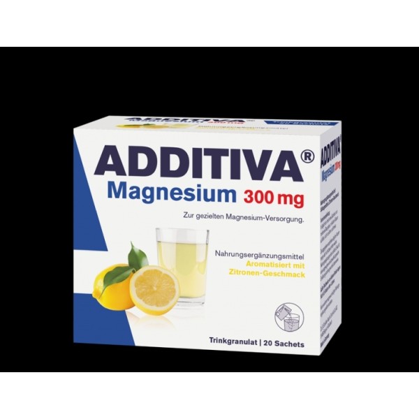 ADDITIVA Magnesium 300 mg N Pulver 20 Stk.