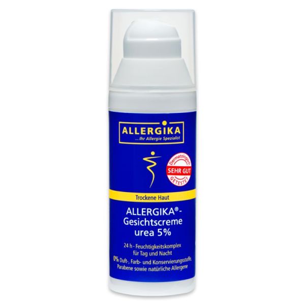 ALLERGIKA Gesichtscreme urea 5% 50 ml