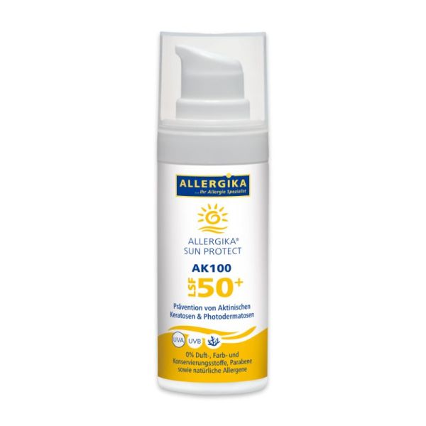 ALLERGIKA SUN PROTECT AK100 Creme LSF 50+ 50 ml