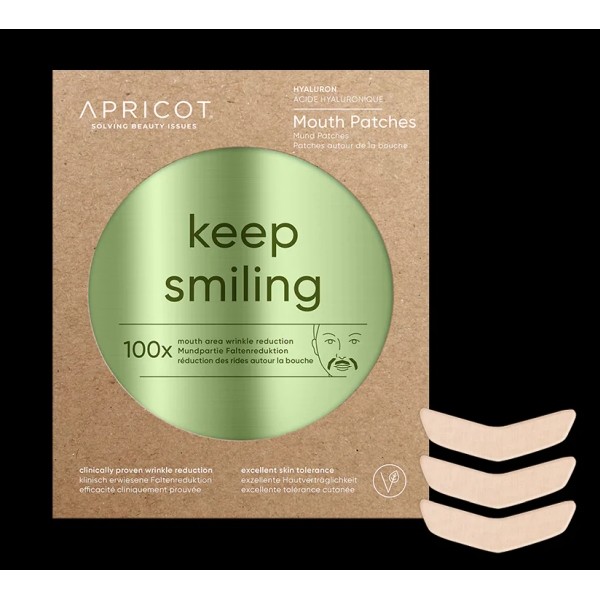 APRICOT Mouth Patches Hyaluron beige 100 Stk