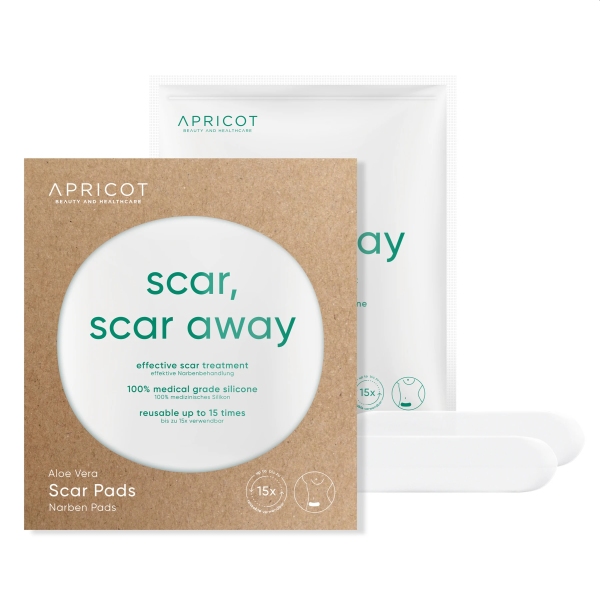 APRICOT Narben Pads mit Aloe Vera scar scar away 2