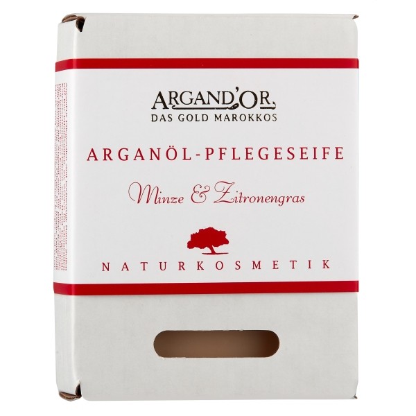 ARGANDOR PFLEGESEIFE Minze-Zitronengras 100 g