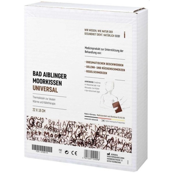 BAD AIBLINGER Moorkissen Universal 18x22 cm