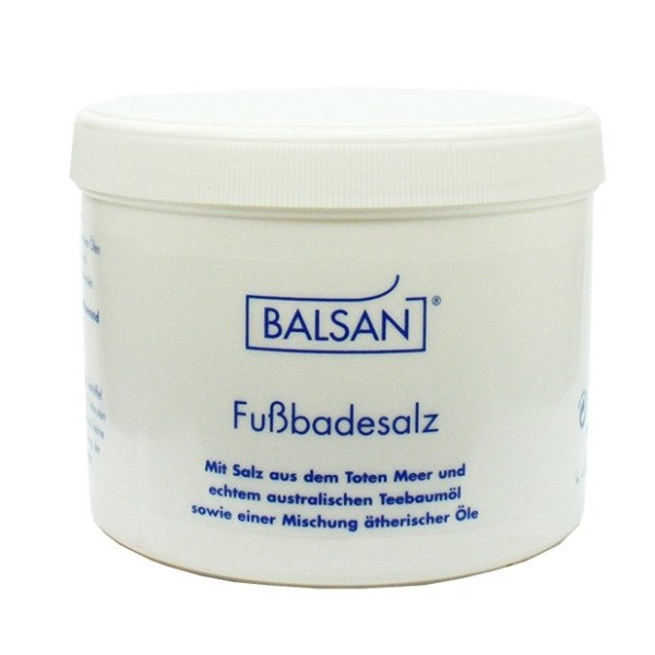 BALSAN Fußbadesalz mit Teebaumöl 500 g