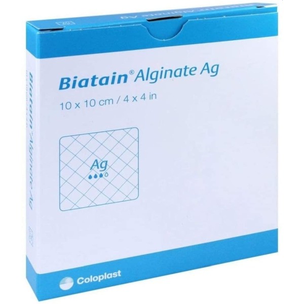 BIATAIN Alginate Ag 10x10cm (neu) 10 Stk