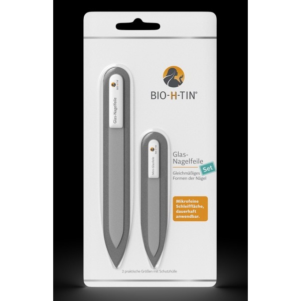 BIO-H-TIN Glas Nagelfeile Set 1 Stk