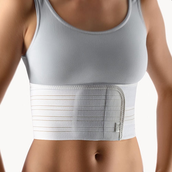 BORT elastischer Rippengurt M Damen weiss