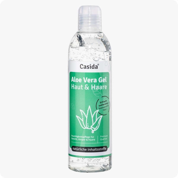 Hier sehen Sie den Artikel CASIDA Aloe Vera Gel für Haut und Haare 200 ml aus der Kategorie Kosmetika für spezielle Anwendungen. Dieser Artikel ist erhältlich bei pedro-shop.ch
