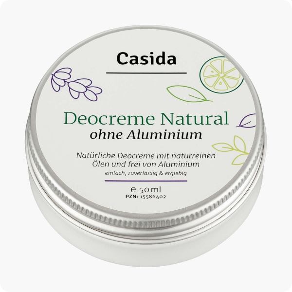CASIDA DEO CREME ohne Aluminium natural 50 ml 