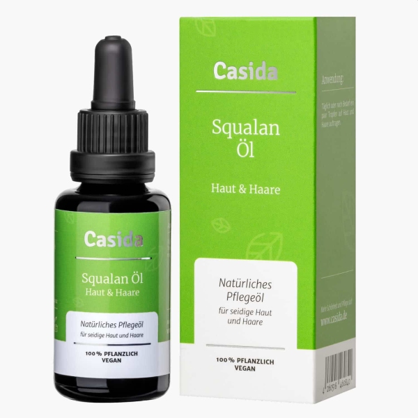 CASIDA SQUALAN Öl Haut & Haare pflanzlich 30 ml