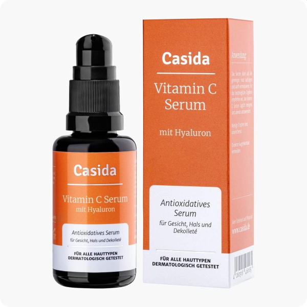 CASIDA Vitamin C Serum mit Hyaluron Disp 30 ml