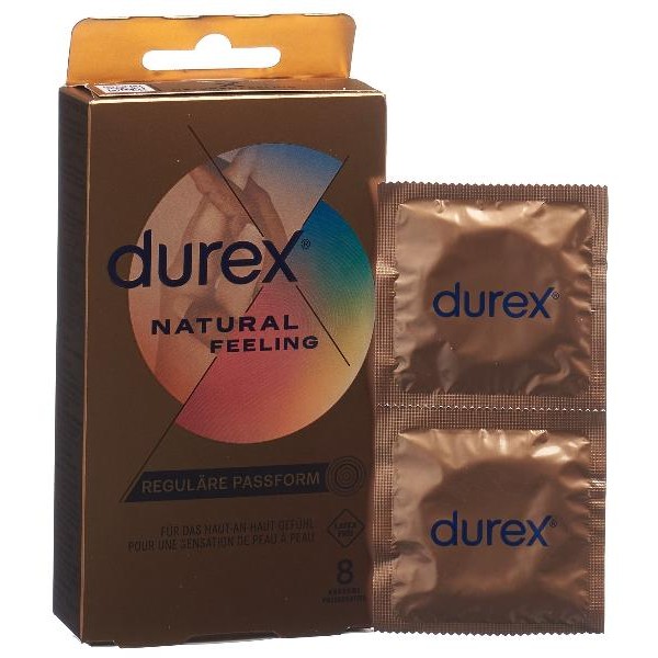 DUREX Natural Feeling Präservativ 8 Stk