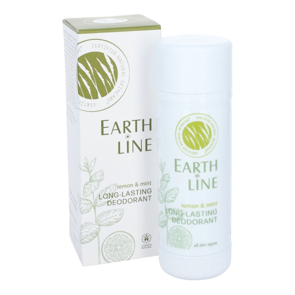 EARTH LINE Long-Lasting Deodorant Lemon & Mint 50