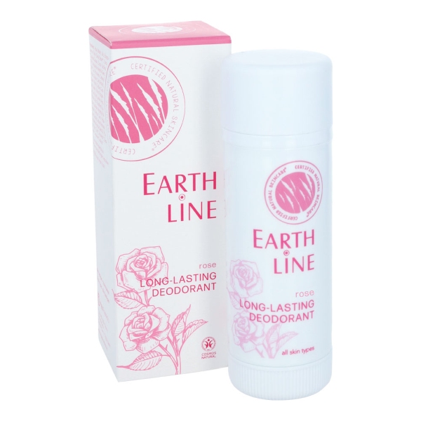 EARTH LINE Long-Lasting Deodorant Rose 50 ml