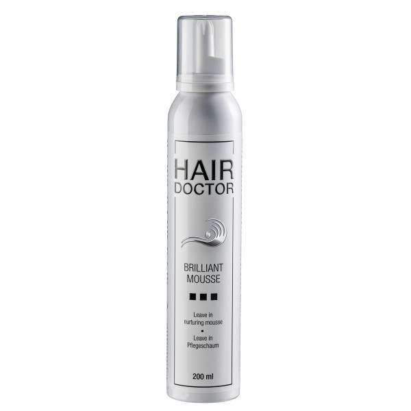 Hier sehen Sie den Artikel HAIR DOCTOR HAIRDOC Brilliant Mousse 200 ml aus der Kategorie Haarcremen/Gel/Schaum. Dieser Artikel ist erhältlich bei pedro-shop.ch