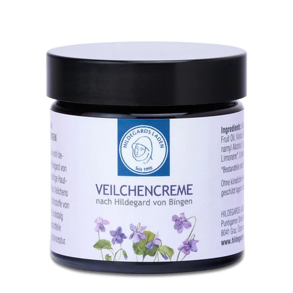 Hier sehen Sie den Artikel HILDEGARDS LADEN Veilchencreme Topf 50 ml aus der Kategorie Kosmetika für spezielle Anwendungen. Dieser Artikel ist erhältlich bei pedro-shop.ch