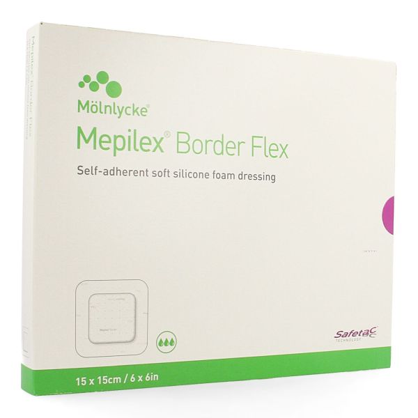 MEPILEX Border Flex 15x15cm (neu) 5 Stk