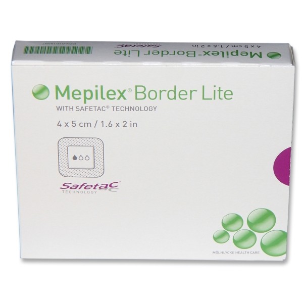 MEPILEX Border Flex Lite 4x5cm 10 Stk
