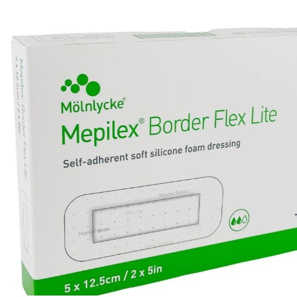 MEPILEX Border Flex Lite 5x12.5cm 5 Stk