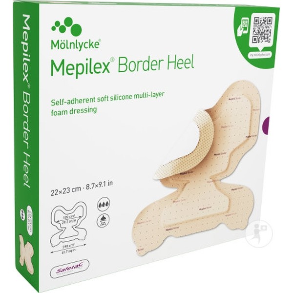 MEPILEX Border Heel 22x23cm (neu) 6 Stk