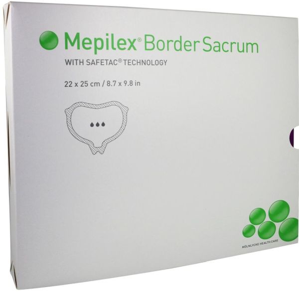 MEPILEX Border Sacrum 22x25cm 282460 5 Stk
