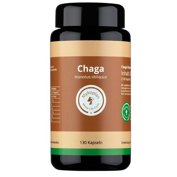 Mykoplan Vitalpilz Chaga Bio 130 Kps.