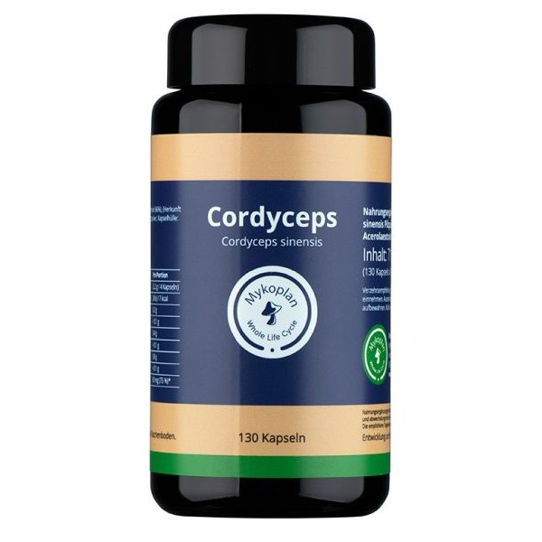 Mykoplan Vitalpilz Cordyceps Bio 130 Kps.