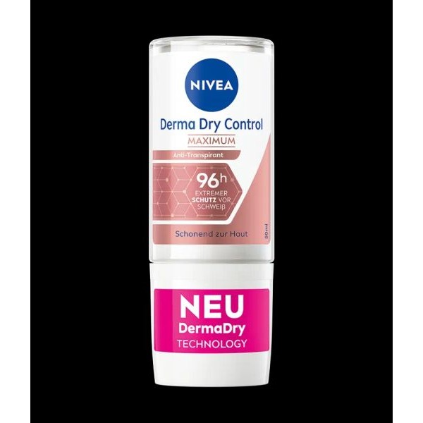 NIVEA Deo Derma Dry Control Max Roll-on Fem 50 ml