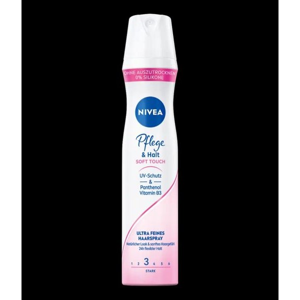 NIVEA Pflege&Halt Soft Touch Haarspr 250 ml