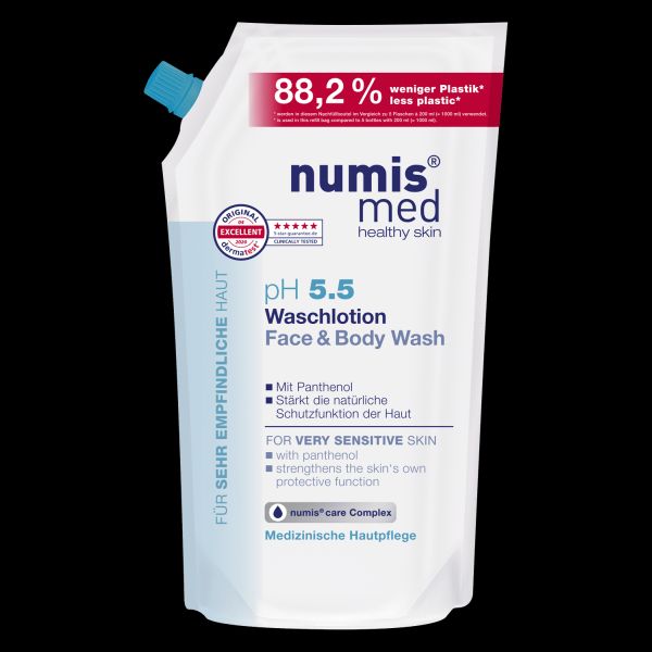 NUMIS med pH 5,5 Waschlotion Nachfüllbeutel 1000 ml