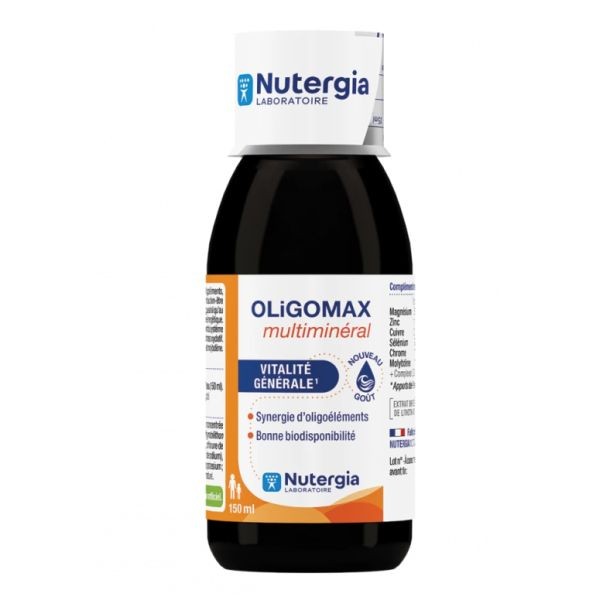NUTERGIA Oligomax Multiminéral Fl 150 ml