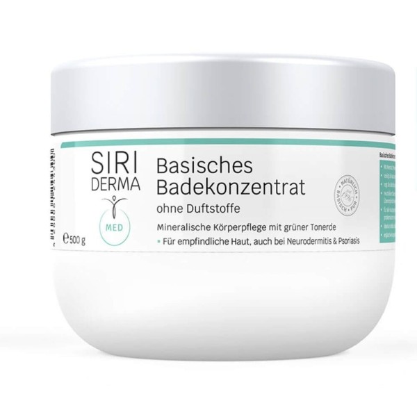 SIRIDERMA Basisches Badekonzentrat o Duft 500 g