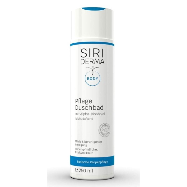 SIRIDERMA Pflegeduschbad ohne Duftstoffe 250 ml