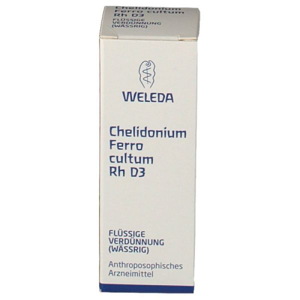 WELEDA Chelidonium Ferro cult Rh Tropfen D 3 20 ml