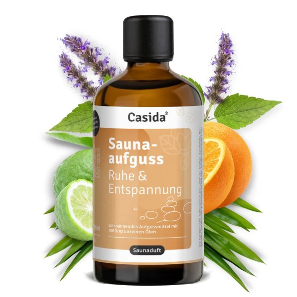 CASIDA SAUNA AUFGUSS Ruhe & Entspannung