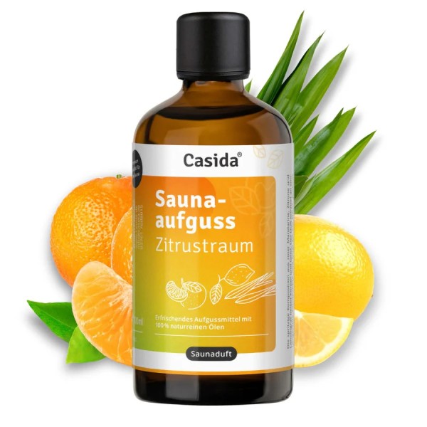 CASIDA SAUNA AUFGUSS Zitrustraum Saunaduft