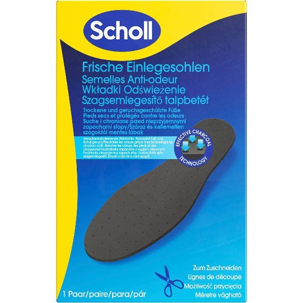 SCHOLL Odour Buster Einlegesohlen Falt-For 1 Paar