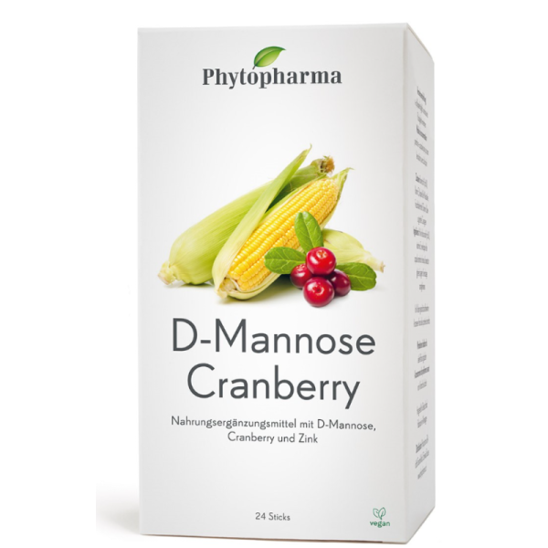 PHYTOPHARMA D-Mannose Cranberry Stick 24 Stk