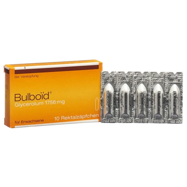 Hier sehen Sie den Artikel BULBOID Supp Erw 10 Stk aus der Kategorie Arzneimittel der Liste D. Dieser Artikel ist erhältlich bei pedro-shop.ch
