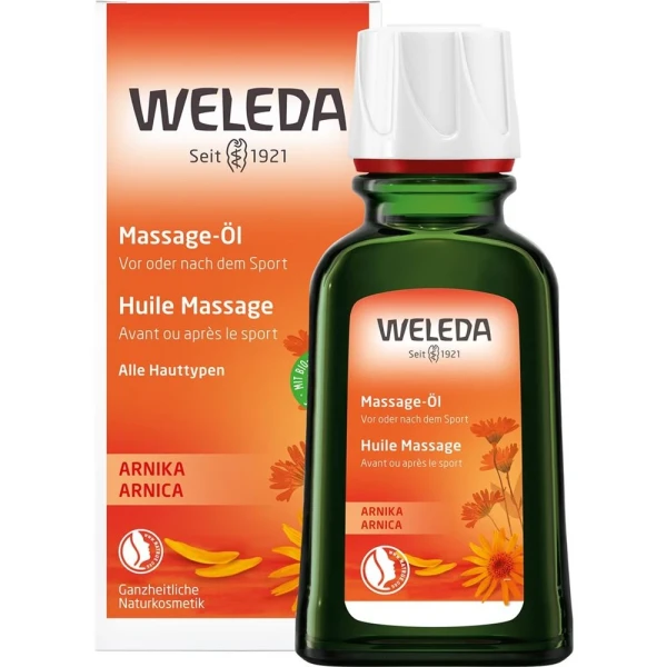 Hier sehen Sie den Artikel WELEDA ARNIKA Massage-Öl Fl 50 ml aus der Kategorie Massageprodukte/Anti-Cellulite/Schwangerschaftspflege. Dieser Artikel ist erhältlich bei pedro-shop.ch