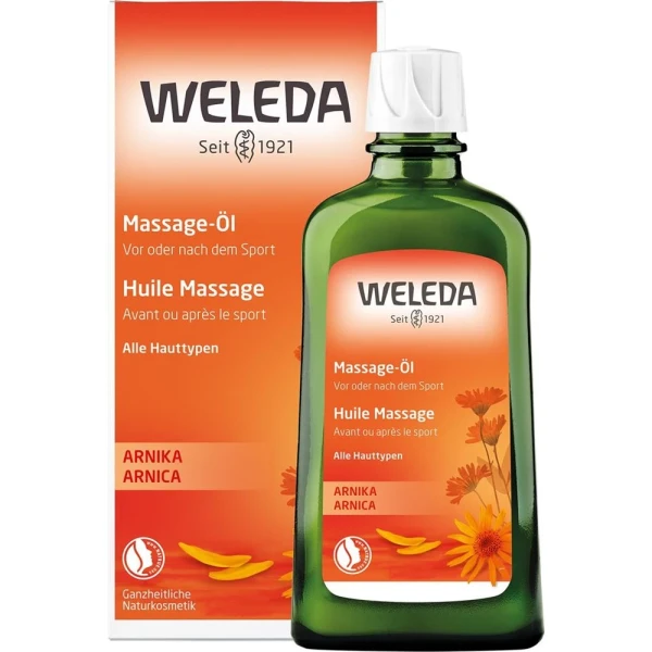 Hier sehen Sie den Artikel WELEDA ARNIKA Massage-Öl Fl 200 ml aus der Kategorie Massageprodukte/Anti-Cellulite/Schwangerschaftspflege. Dieser Artikel ist erhältlich bei pedro-shop.ch