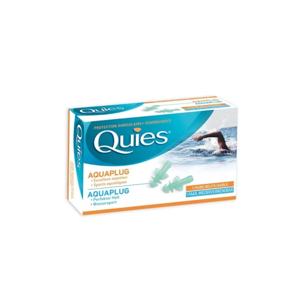 QUIES AQUAPLUG Wassergehörschutz 2 Stk