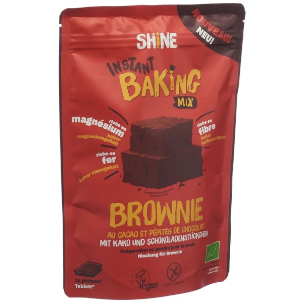 SHINE Instant Baking Mix Brow Kakao&Scho BIO 350 g