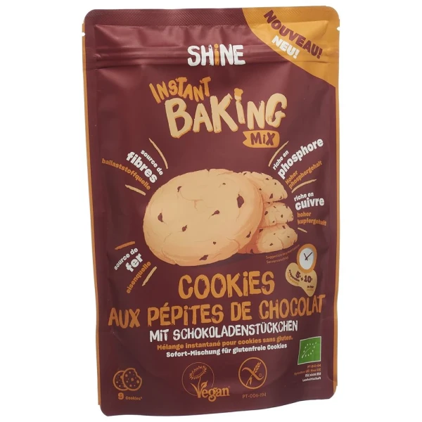 SHINE Instant Baking Mix Cook Scho Chips BIO 300 g